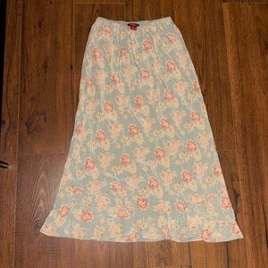 Floral slip skirt